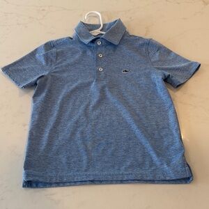 Vineyard Vines Blue Striped Boys Polo